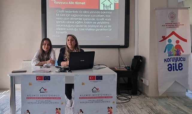 Bayburt'ta 'Koruyucu Aile Farkındalık Eğitimi' verilmeye devam ediyor
