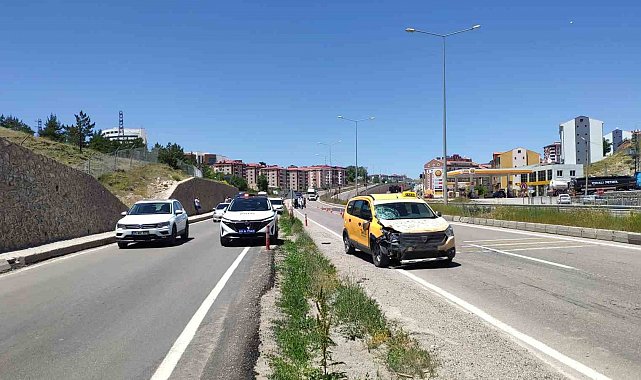Bayburt'ta taksinin çarptığı yaya hayatını kaybetti