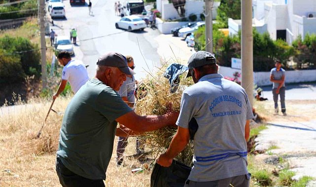 Belediyeden çevre temizliği çalışmaları