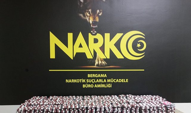 Bergama'da rekor uyuşturucu operasyonu
