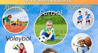 Beylikova'da yaz spor okullarıyla çocuklar sporla buluşuyor