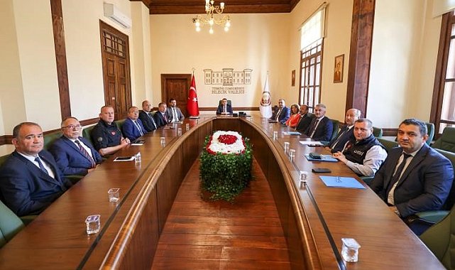 Bilecik'te 'Valilik Şube Müdürleri Toplantısı' gerçekleştirildi