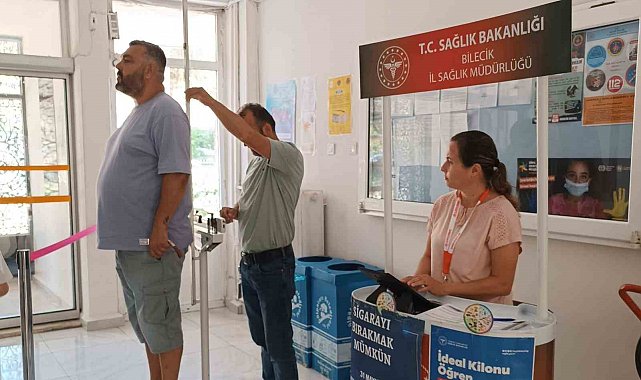 Bilecik'te de obezite ile savaş başladı