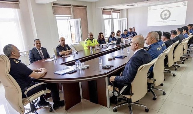 Bilecik'te trafik ve asayiş tedbirleri değerlendirildi