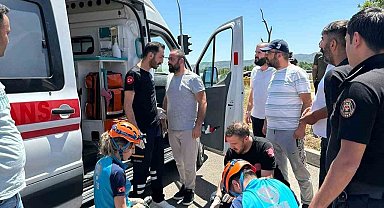 Bingöl'de trafik kazası: 2 yaralı