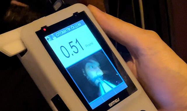 Bir promille ehliyeti kaptırınca kendine böyle bela okudu....