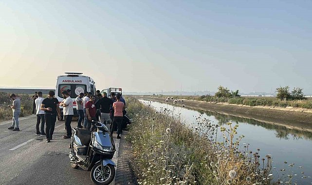 Bisikleti için kanala girmişti, cansız bedeni bulundu
