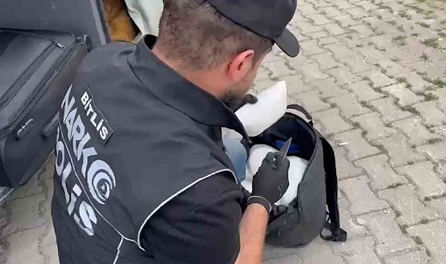 Bitlis'te 13 kilo metanfetamin ele geçirildi