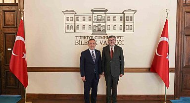 BŞEÜ Rektörü Kaplancıklı'dan göreve yeni başlayan Vali Sözer'e ziyaret
