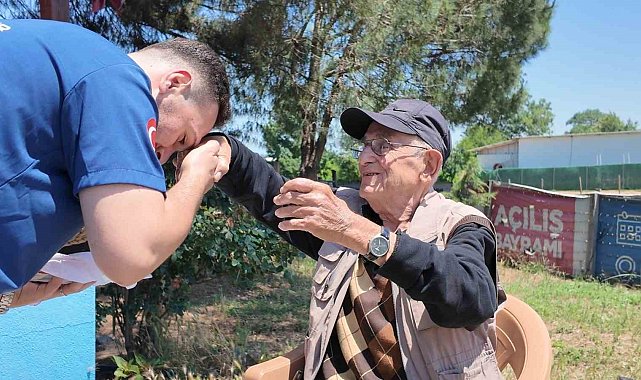 Bu kez hizmet için değil, bayramlaşmak için geldiler