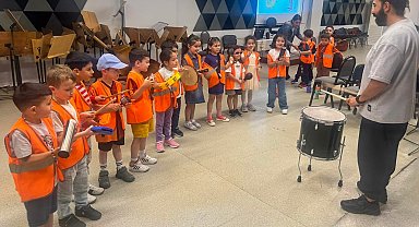 Bu yıl 277 çocuk enstrümanları tanıdı