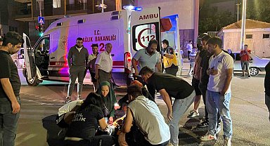 Bucak'ta kamyonet ile motosiklet çarpıştı: 1 yaralı