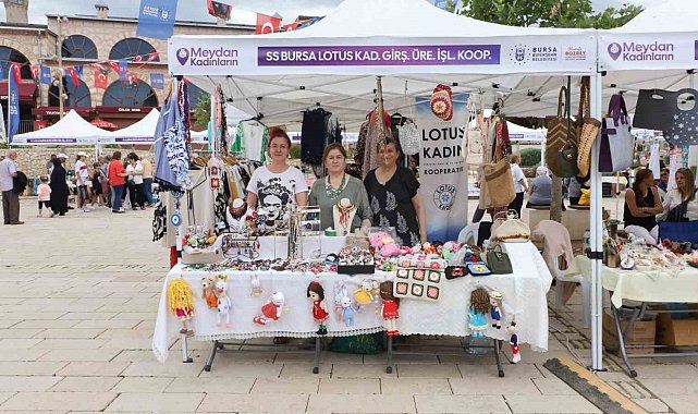 Bursa'da 'Meydan Kadınların'