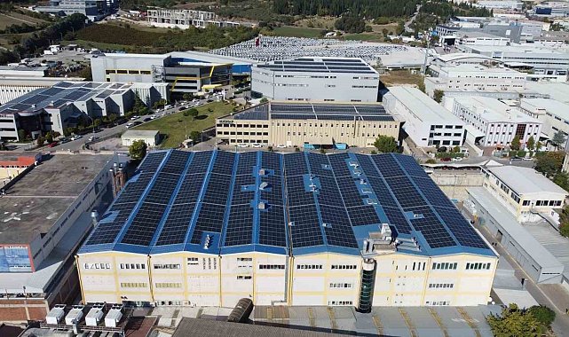 Bursa'da bir firma GES ile 649 bin 839 kg karbondioksit salınımını önleyecek