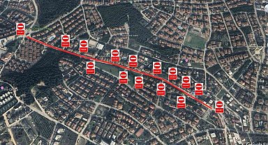 Bursa'da trafik düzenlemesi