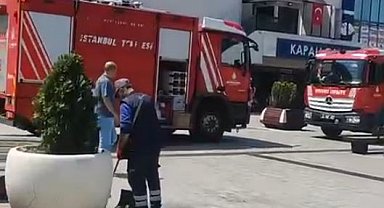 Büyük İstanbul Otogarı'nda yangın paniği