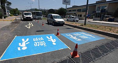 Büyükşehir 5 ayda 260 kilometre yol çizgisini tamamladı