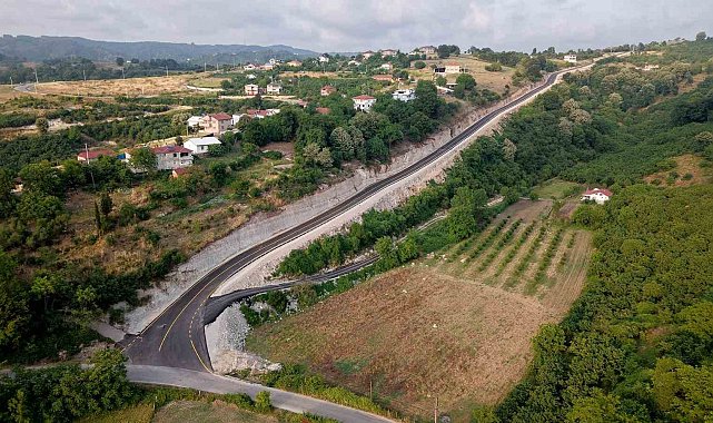 Büyükşehir Karasu'da iki mahalle arası ulaşımın mesafesini ve süresini kısalttı