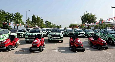 Büyükşehir, Tarım Peyzaj A.Ş. filosunu güçlendirdi