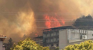 Büyükşehir'den İsmetiye'deki yangına hızlı müdahale