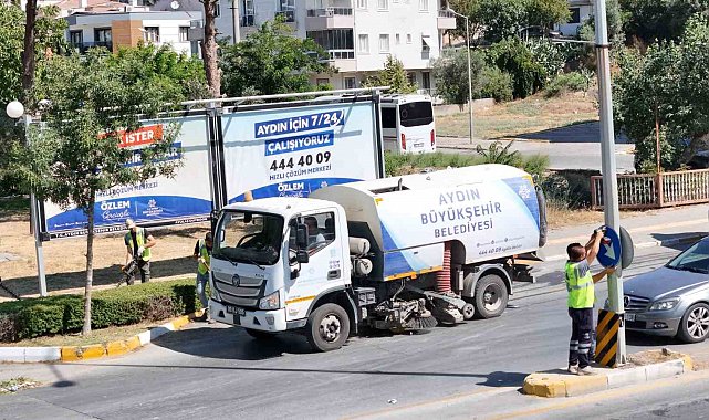 Büyükşehir'den Söke'de bakım ve temizlik çalışması