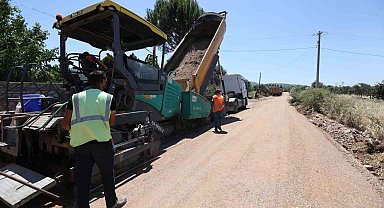 Büyükşehir'in kırsaldaki yol yatırımları devam ediyor