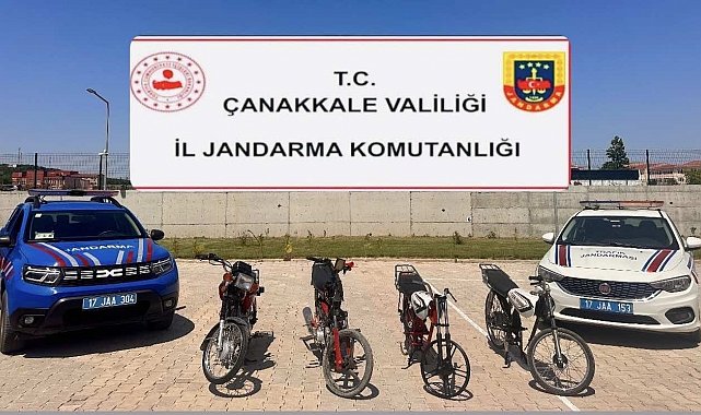 Çanakkale'de trafiği tehlikeye sokan şahıslara 56 bin 673 TL idari para cezası