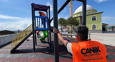 Canik'e yeni parklar