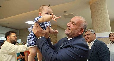 Canik'te coşkulu bayramlaşma