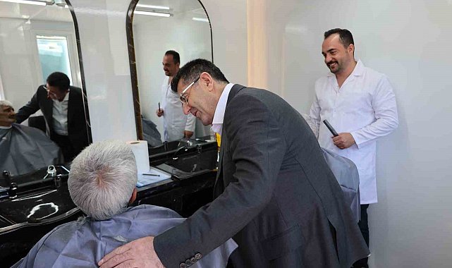 Çekmeköy Belediyesi'nden anlamlı hizmet: Mobil kuaför yollarda