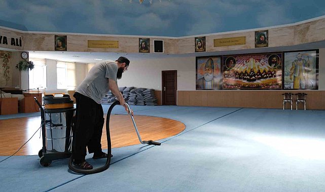 Cem evlerinde Muharrem temizliği