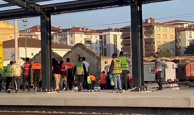 Çerkezköy'de elektrik akımına kapılan işçi ağır yaralandı