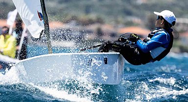 Çeşme 2025 Optimist Avrupa Şampiyonası'nda 3. gün yarışları tamamlandı