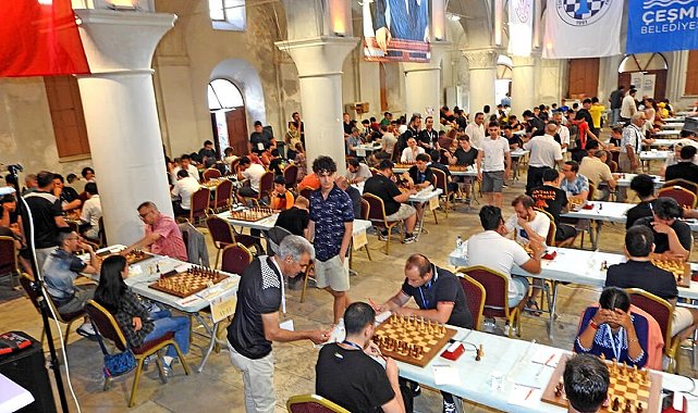 Çeşme'de, satrançta büyük buluşma: 34 ülke, bin 15 sporcu