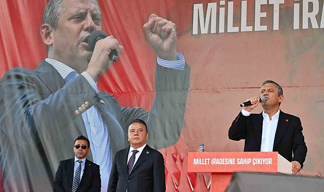 CHP Genel Başkanı Özel: "Antalya milletin kalesidir"
