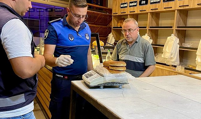 Çine'de ekmek fırınları denetlendi