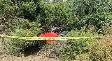 Çine'de traktör kazası: 1 ölü