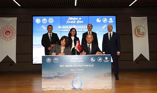 Çölleşme ve kuraklık gününde Rio Sinerjisi Protokolü imzalandı