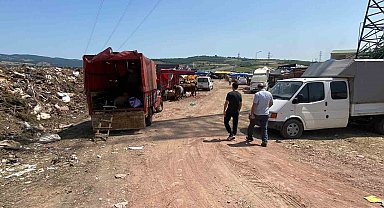 Çöplükte kurbanlık satışı