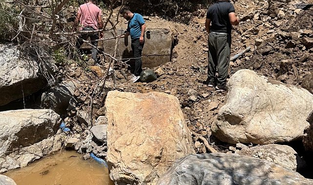 Çukurca Köprülüde su sorunu çözüldü