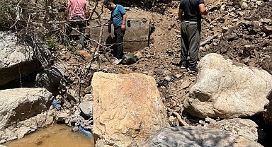 Çukurca Köprülüde su sorunu çözüldü