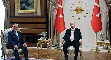 Cumhurbaşkanı Erdoğan, DSP Genel Başkanı Aksakal'ı kabul etti