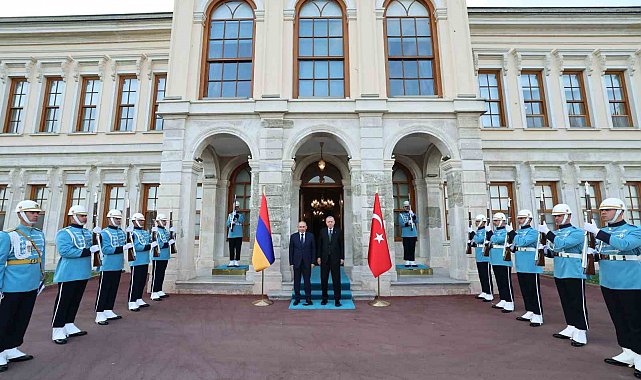 Cumhurbaşkanı Erdoğan, Ermenistan Başbakanı Paşinyan'ı kabul etti