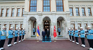 Cumhurbaşkanı Erdoğan, Ermenistan Başbakanı Paşinyan'ı kabul etti