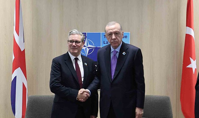 Cumhurbaşkanı Erdoğan, İngiltere Başbakanı Starmer'ı kabul etti