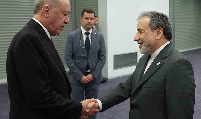 Cumhurbaşkanı Erdoğan, İran Dışişleri Bakanı Abbas Arakçi'yi kabul etti