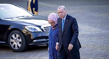 Cumhurbaşkanı Erdoğan, NATO liderleri onuruna verilen akşam yemeğine katıldı