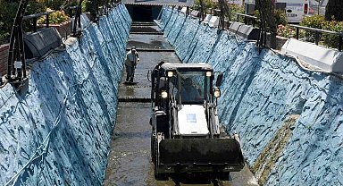 Damlacık Deresi'nde detaylı temizlik çalışması