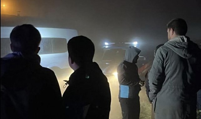 Demirkapı Yaylası'nda sisten yönlerini şaşıran dağcıların imdadına jandarma ve AFAD yetişti