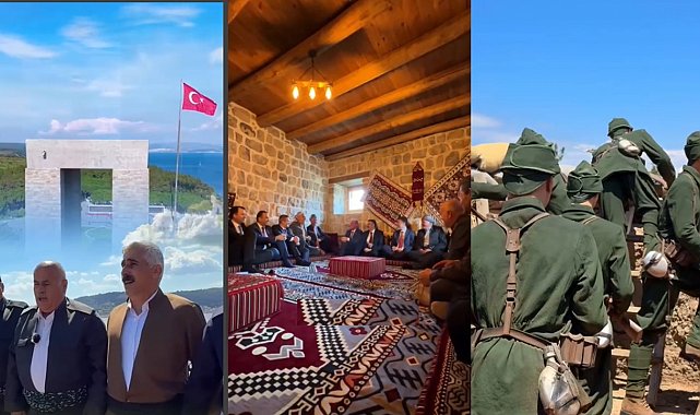 Dengbêjlerden Çanakkale Şehitliği'nde duygulu ağıt